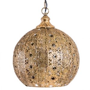 ANTIQUE MOROCCAN STYLE CEILING LANTERN