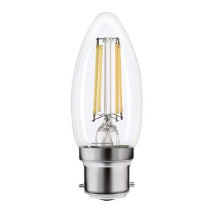 INTEGRAL CANDLE BULB B22 470LM 4.5W 2700K DIMMABLE