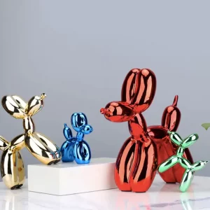 Metallic Balloon Dog Ornament